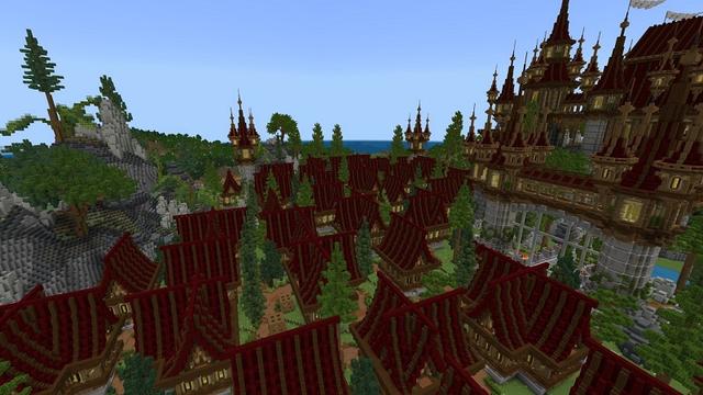 Screenshot of the Minecraft Bedrock Marketplace product Medieval Kingdom created by Street Studios.