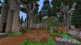 Screenshot of the Minecraft Bedrock Marketplace product Medieval Tower created by Street Studios.