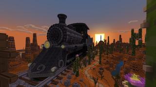 Screenshot of the Minecraft Bedrock Marketplace product Mega Train created by Street Studios.