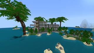 Screenshot of the Minecraft Bedrock Marketplace product Millionaire Island created by Street Studios.