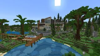 Screenshot of the Minecraft Bedrock Marketplace product Millionaire Mansion created by Street Studios.