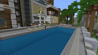 Screenshot of the Minecraft Bedrock Marketplace product Millionaire Mansion created by Street Studios.