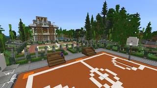 Screenshot of the Minecraft Bedrock Marketplace product Millionaire Mansion created by Street Studios.