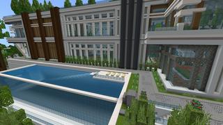 Screenshot of the Minecraft Bedrock Marketplace product Modern Millionaire Mansion created by Street Studios.