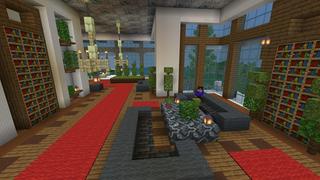 Screenshot of the Minecraft Bedrock Marketplace product Modern Millionaire Mansion created by Street Studios.