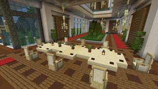 Screenshot of the Minecraft Bedrock Marketplace product Modern Millionaire Mansion created by Street Studios.