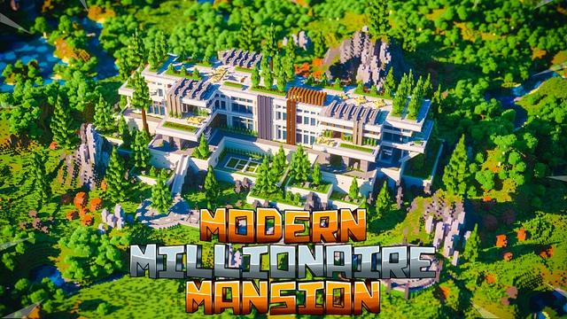 Thumbnail of the Minecraft Bedrock Marketplace product Mansão Milionária Moderna created by Street Studios.