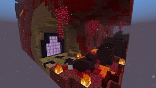 Screenshot of the Minecraft Bedrock Marketplace product Nether Parkour created by Street Studios.