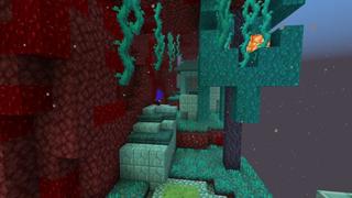 Screenshot of the Minecraft Bedrock Marketplace product Nether Parkour created by Street Studios.