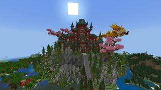 Screenshot of the Minecraft Bedrock Marketplace product Ninja Temple created by Street Studios.