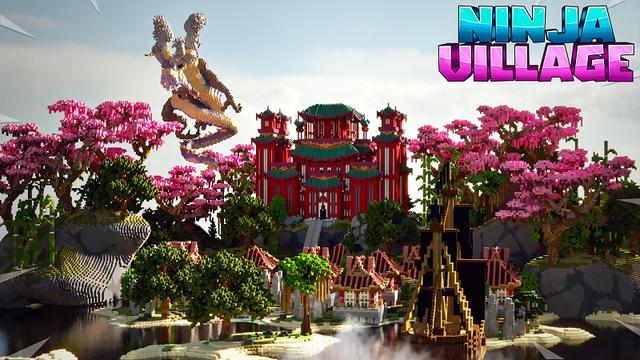Thumbnail of the Minecraft Bedrock Marketplace product Aldea Ninja created by Street Studios.