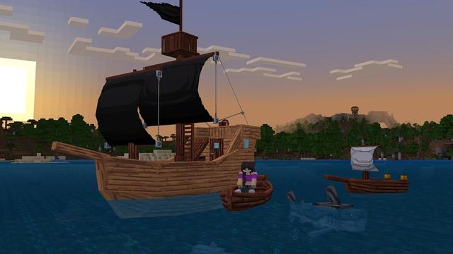Screenshot of the Minecraft Bedrock Marketplace product Ocean+ Add-On created by Street Studios.