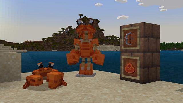Screenshot of the Minecraft Bedrock Marketplace product Ocean+ Add-On created by Street Studios.
