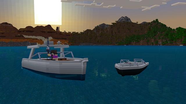Screenshot of the Minecraft Bedrock Marketplace product Ocean+ Add-On created by Street Studios.