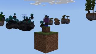 Screenshot of the Minecraft Bedrock Marketplace product One Block Skyblock created by Street Studios.
