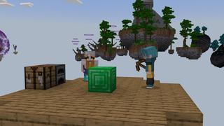 Screenshot of the Minecraft Bedrock Marketplace product One Block Skyblock created by Street Studios.