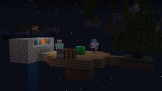 Screenshot of the Minecraft Bedrock Marketplace product One Block Skyblock created by Street Studios.