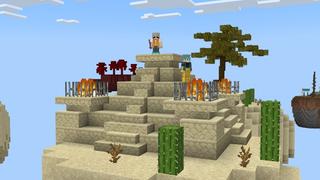 Screenshot of the Minecraft Bedrock Marketplace product One Block Skyblock created by Street Studios.
