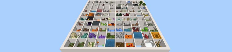 Panorama of the Minecraft Bedrock Marketplace product Parkour Grind created by Street Studios.