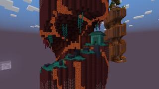 Screenshot of the Minecraft Bedrock Marketplace product Parkour: Multi Biomes created by Street Studios.