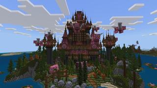 Screenshot of the Minecraft Bedrock Marketplace product Pig Castle created by Street Studios.