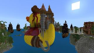 Screenshot of the Minecraft Bedrock Marketplace product Pirate Duck created by Street Studios.