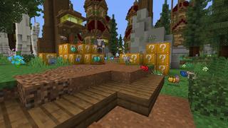 Screenshot of the Minecraft Bedrock Marketplace product Pirate Lucky Block created by Street Studios.