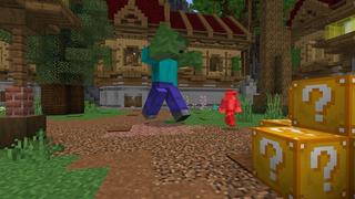 Screenshot of the Minecraft Bedrock Marketplace product Pirate Lucky Block created by Street Studios.