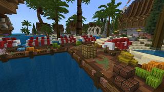 Screenshot of the Minecraft Bedrock Marketplace product Pirate Refuge created by Street Studios.