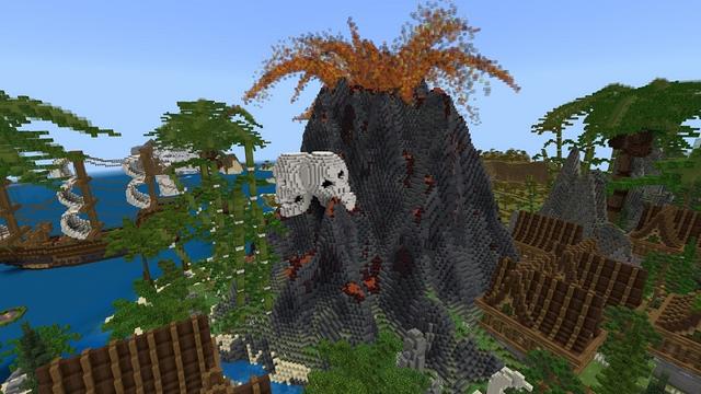 Screenshot of the Minecraft Bedrock Marketplace product Pirate Refuge created by Street Studios.