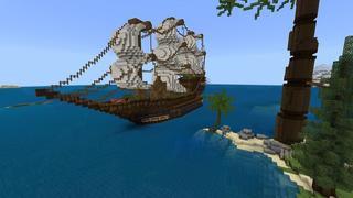 Screenshot of the Minecraft Bedrock Marketplace product Pirate Refuge created by Street Studios.