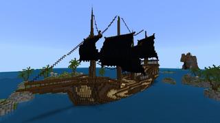 Screenshot of the Minecraft Bedrock Marketplace product Pirate Ship created by Street Studios.