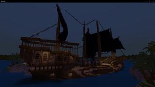 Screenshot of the Minecraft Bedrock Marketplace product Pirate Ship created by Street Studios.
