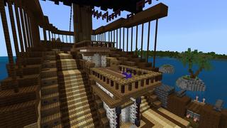 Screenshot of the Minecraft Bedrock Marketplace product Pirate Ship created by Street Studios.