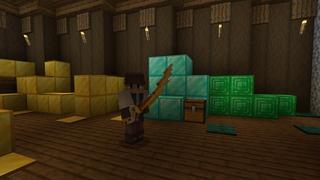 Screenshot of the Minecraft Bedrock Marketplace product Pirate Weapons created by Street Studios.
