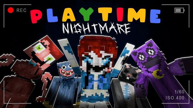 Thumbnail of the Minecraft Bedrock Marketplace product Playtime Nightmare created by Street Studios.