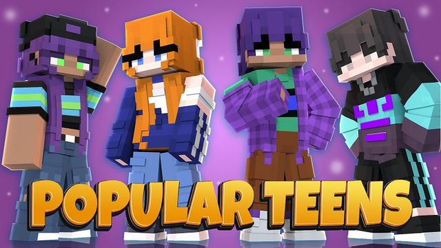 Thumbnail of the Minecraft Bedrock Marketplace product Popular Teens created by Street Studios.