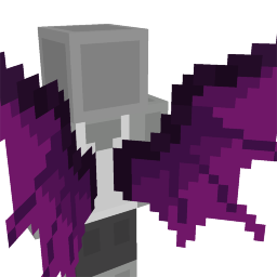 Thumbnail of the Minecraft Bedrock Marketplace product Purple Dark Wings created by Street Studios.