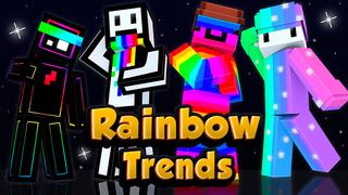 Thumbnail of the Minecraft Bedrock Marketplace product Rainbow Trends created by Street Studios.
