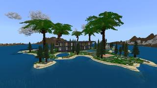 Screenshot of the Minecraft Bedrock Marketplace product RGB Mansion created by Street Studios.