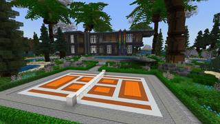 Screenshot of the Minecraft Bedrock Marketplace product RGB Mansion created by Street Studios.