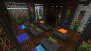 Screenshot of the Minecraft Bedrock Marketplace product RGB Mansion created by Street Studios.