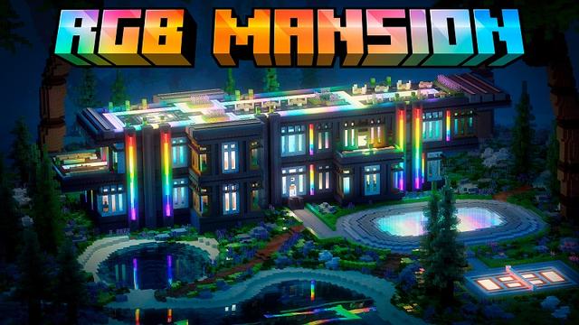 Thumbnail of the Minecraft Bedrock Marketplace product Mansión RGB created by Street Studios.