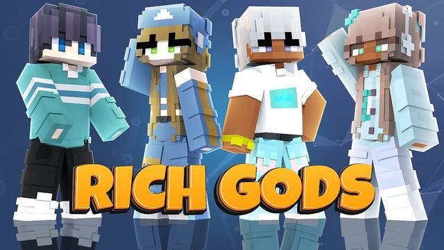 Thumbnail of the Minecraft Bedrock Marketplace product Rich Gods created by Street Studios.