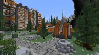 Screenshot of the Minecraft Bedrock Marketplace product Rocket Base created by Street Studios.