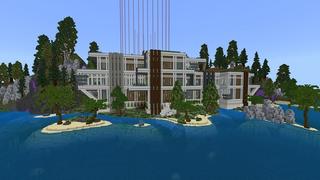 Screenshot of the Minecraft Bedrock Marketplace product Safest Millionaire Island created by Street Studios.