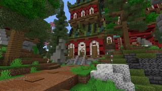 Screenshot of the Minecraft Bedrock Marketplace product Samurai Temple created by Street Studios.