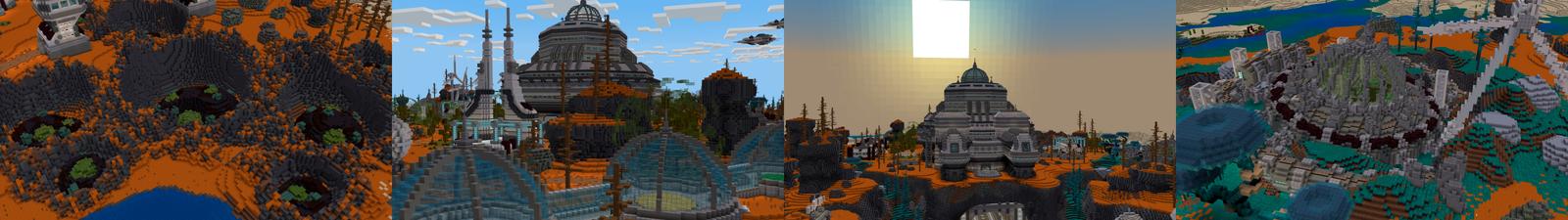 Panorama of the Minecraft Bedrock Marketplace product Scientific Base created by Street Studios.