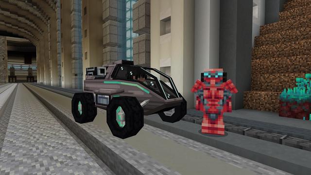 Screenshot of the Minecraft Bedrock Marketplace product Scientific Base created by Street Studios.