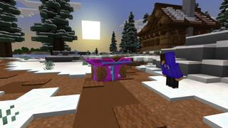 Screenshot of the Minecraft Bedrock Marketplace product Secret Gifts! created by Street Studios.